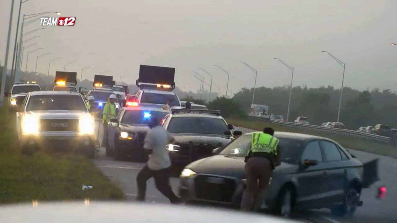 Florida State Trooper Struck By Car After Pushing Bystander Out Of Harm'S Way, Authorities Say