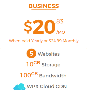 Wpx Hosting Business Plan