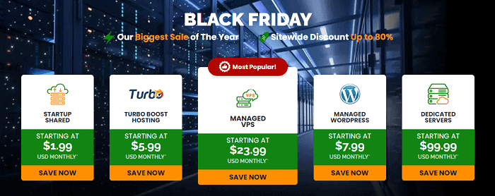 A2 Hosting Up To 85% Discounts